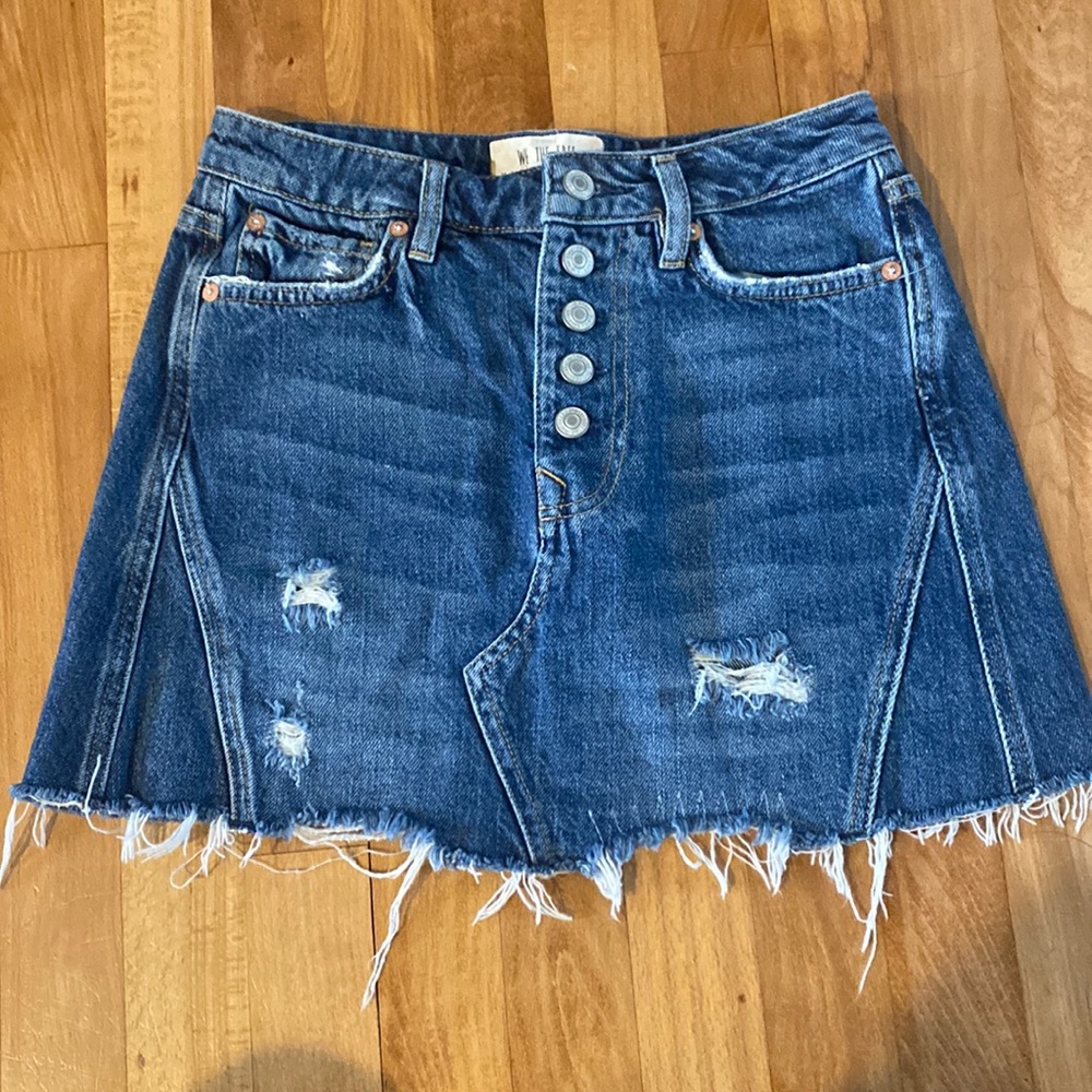 Free People mini skirt